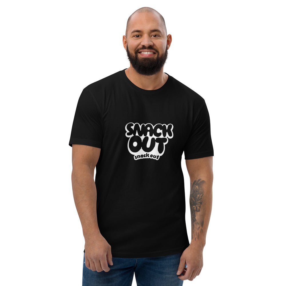 Short Sleeve Snack Out T-shirt Black