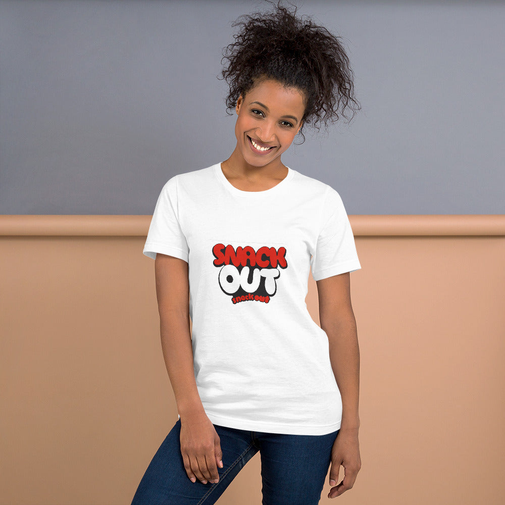 Adult Snack Out t-shirt {white}